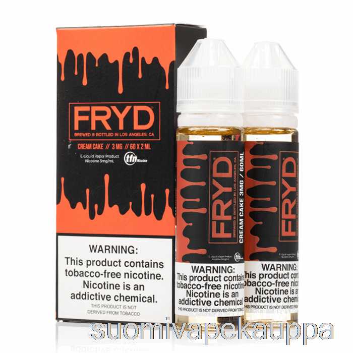 Vape Box Kermakakku - Fryd E-neste - 120ml 6mg